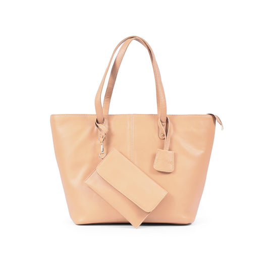 The Working Girl Tote (Beige)