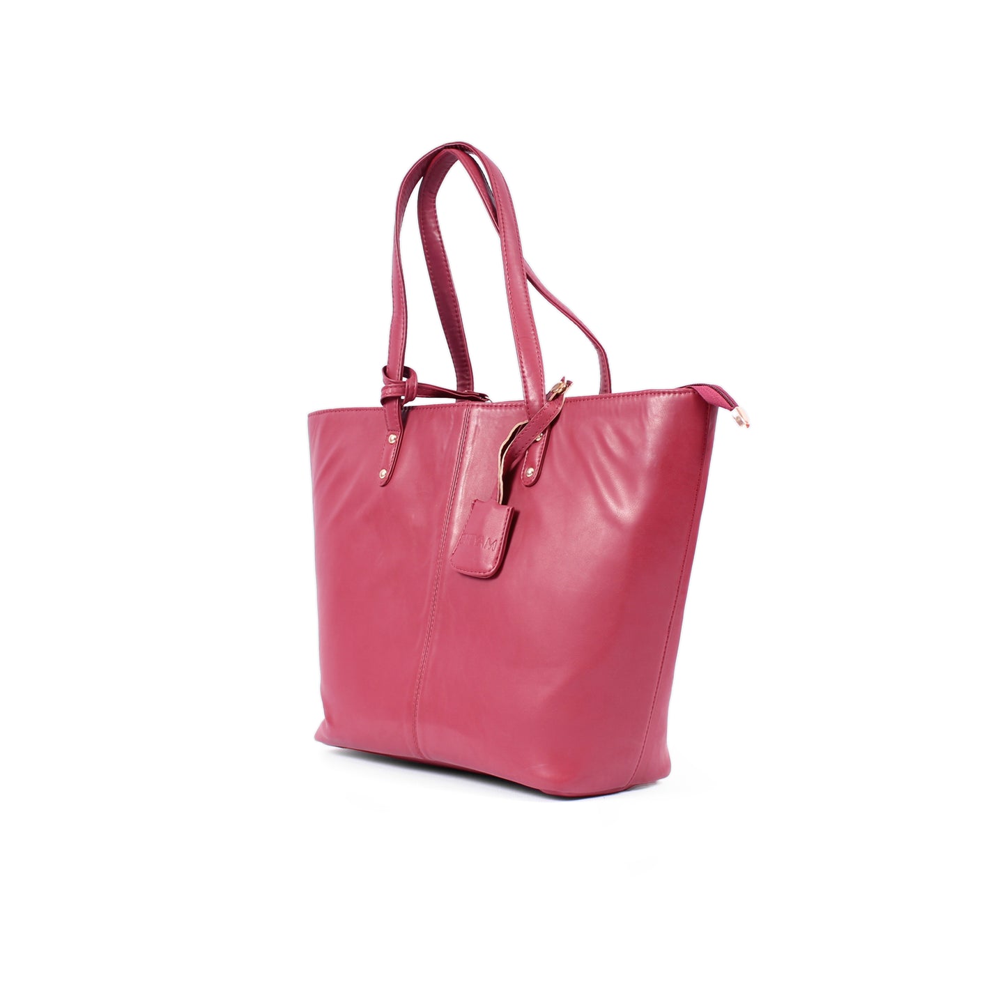 The Working Girl Tote (Burgundy Red)