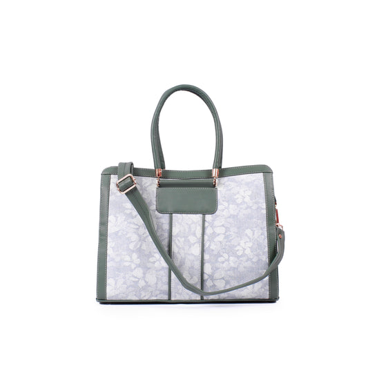 Floral Tote (Green)