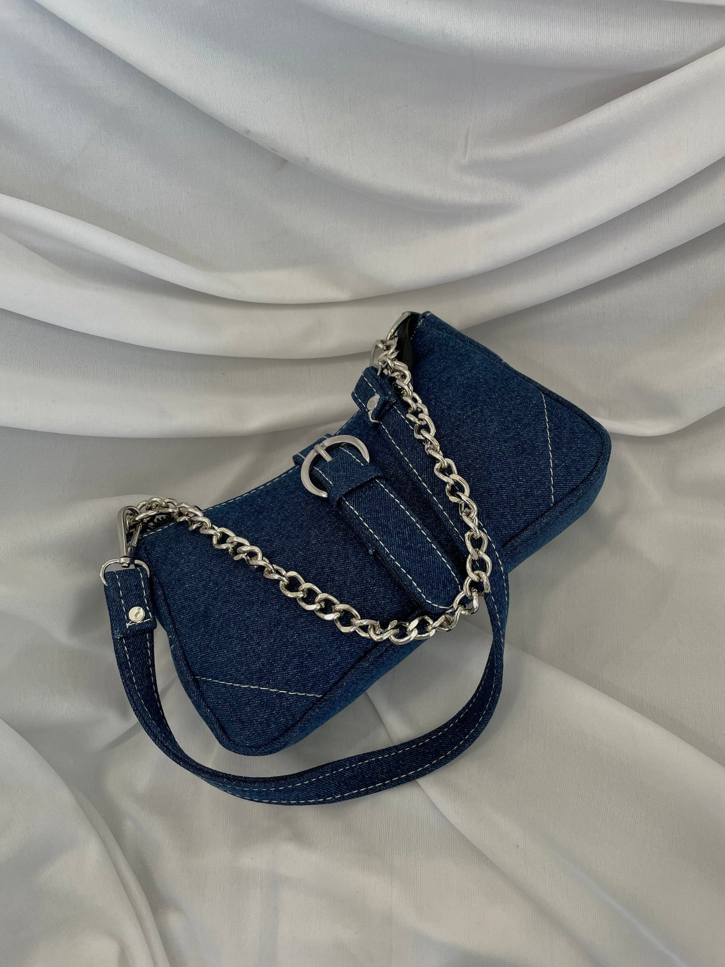 Denim Baguette (Midnight Blue)