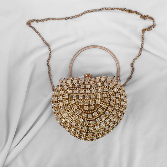 Let's Party Sweetheart Clutch (Golden)